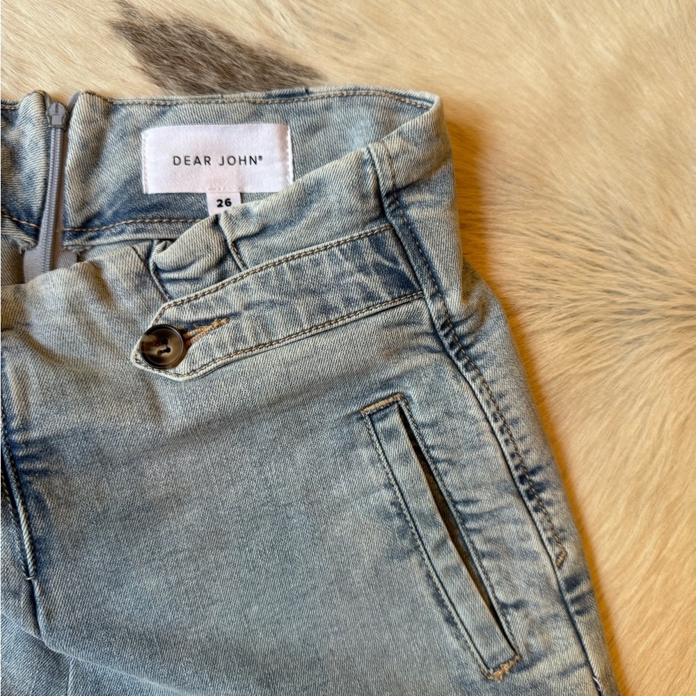Dear John Light Blue Flare Jeans - Picture 2 of 4